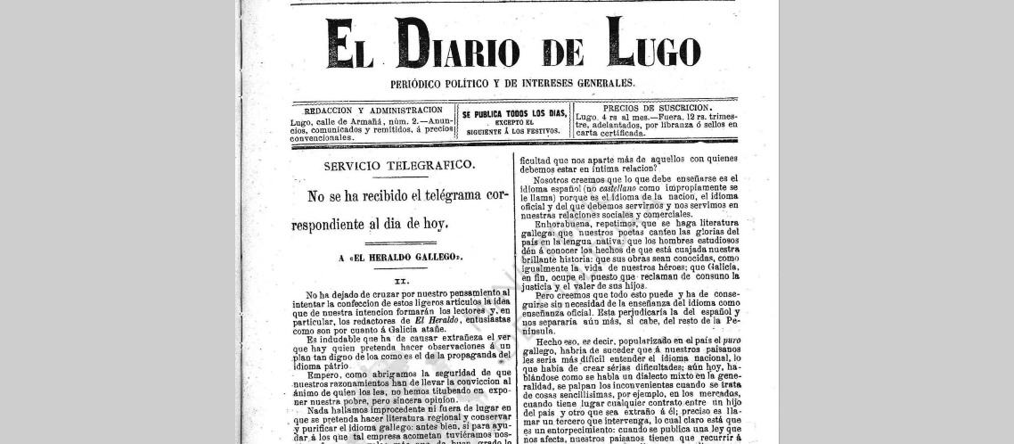 “¿En qué lengua enseñar?: Debates en la prensa del siglo XIX”, nueva entrada de blog escrita por María José García Folgado