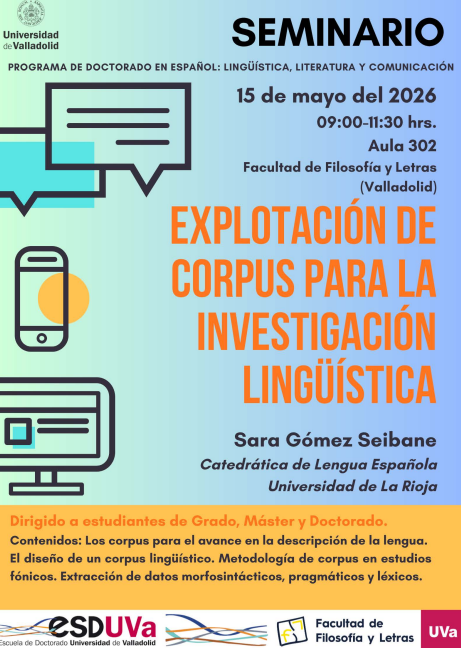 Seminario: “Explotación de corpus para la investigación lingüística” – Sara Gómez Seibane
